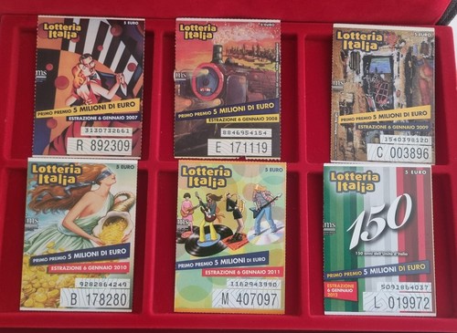 Lotto biglietti lotteria - 12,